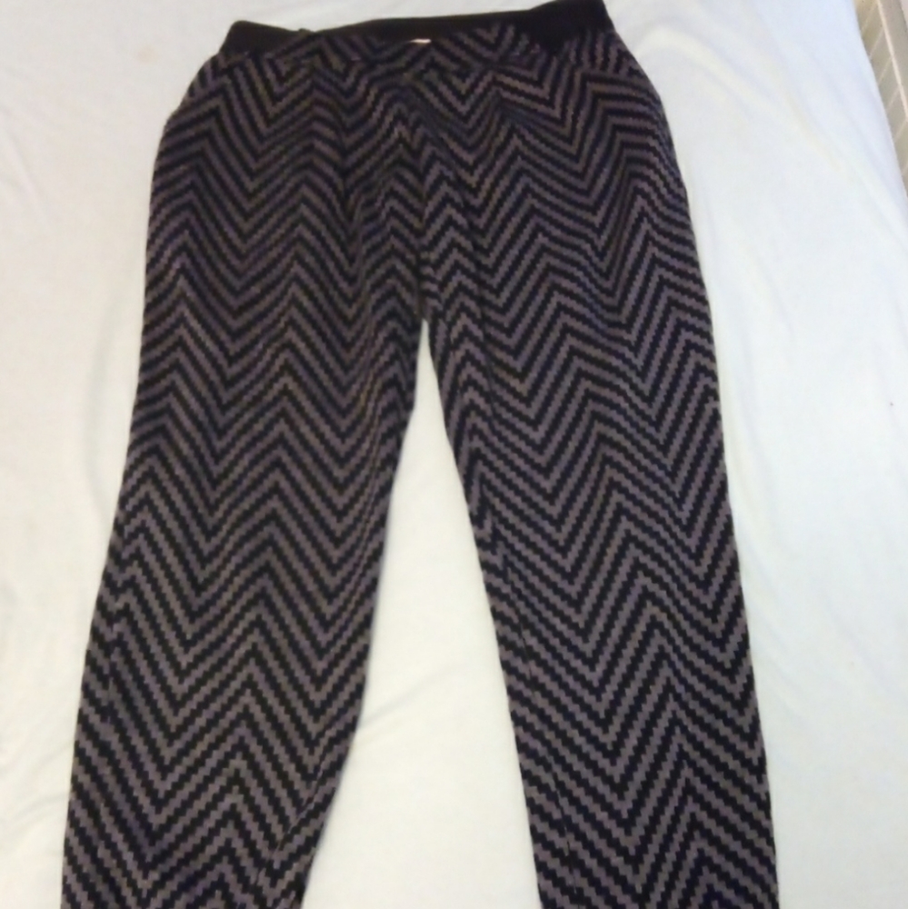 Chevron print pant